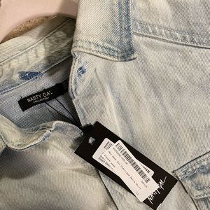 Nasty Gal Oversized Denim Shirt